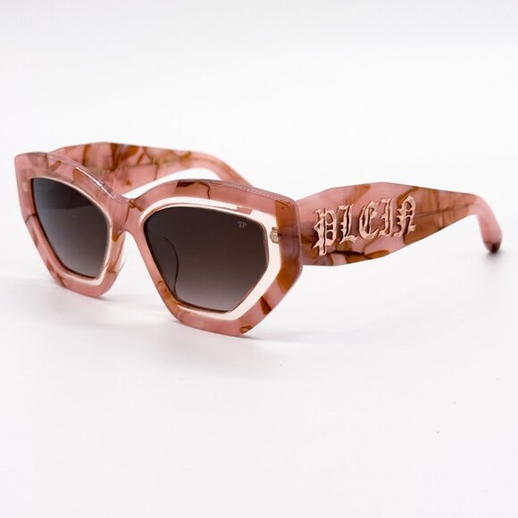NEW PHILIPP PLEIN SUPREME STAR SPP099M 06Z8 PINK WOMEN SUNGLASSES PHILIPP PLEIN - Picture 4 of 11